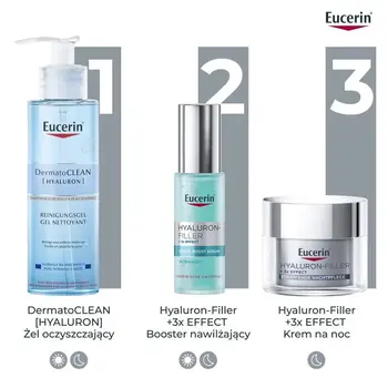 Eucerin Hyaluron-Filler, booster nawilżający, ultralekki, pierwsze zmarszczki, 30 ml