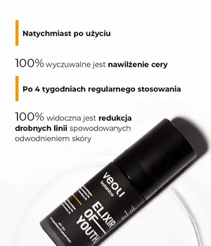 Veoli Botanica Elixir of Youth, emulsyjne serum rozjaśniająco-odżywcze, 30 ml