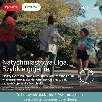 Compeed, Plastry na pęcherze na piętach, średnie, 5 szt.