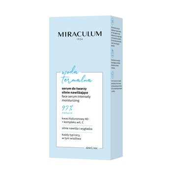 Miraculum Woda Termalna, serum do twarzy silnie nawilżające, 30 ml