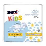 Seni Kids, pieluchomajtki, Junior Extra (15+ kg), 30 szt.