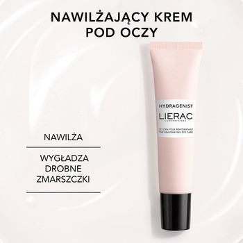 Lierac Hydragenist, Krem nawilżający pod oczy, 15 ml