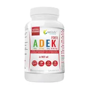 Wish ADEK Forte in MCT oil, kapsułki miękkie, 60 szt.