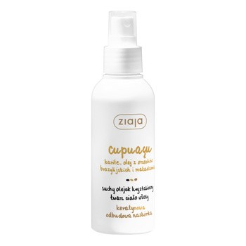 Ziaja Cupuacu, suchy olejek krystaliczny, twarz, ciało, włosy, 100 ml