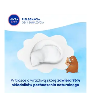 Nivea Baby, krem pielęgnacyjny do twarzy i ciała, 200 ml