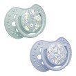 Lovi, smoczek silikonowy dynamiczny, Blossom Blue, 0-3 m, 2 szt.