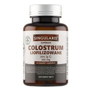 Singularis Superior Colostrum liofilizowane 30% lgG 500 mg, kapsułki, 60 szt.