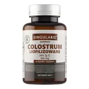 Singularis Superior Colostrum liofilizowane 30% lgG 500 mg, kapsułki, 60 szt.