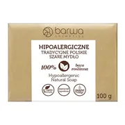 Barwa, hipoalergiczne tradycyjne polskie szare mydło, 100 g