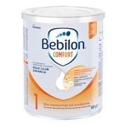 Bebilon Comfort 1, dla niemowląt w przypadku kolek i zaparć, od urodzenia, 400 g