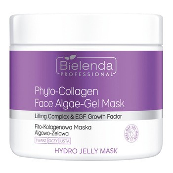 Bielenda Professional Hydro Jelly, fito-kolagenowa maska algowo-żelowa, 190 g