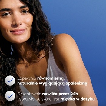 Nivea Sun Touch, brązujący balsam do ciała, 400 ml