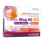 Olimp Chela-Mag B6+D3, kapsułki, 30 szt.