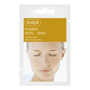 Ziaja, maska anty-stres z glinką żółtą, 7 ml (saszetka)