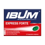 Ibum Express Forte, 400 mg, kapsułki miękkie, 12 szt.
