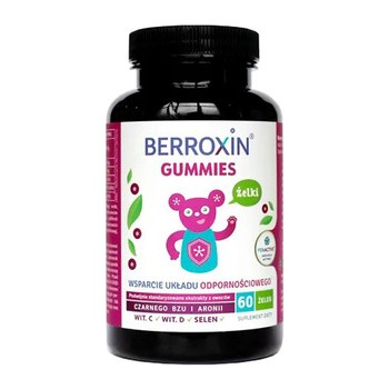 Berroxin Gummies, żelki, 60 szt.