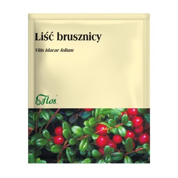 Liść borówki brusznicy, zioło pojedyncze, 50 g (Flos)