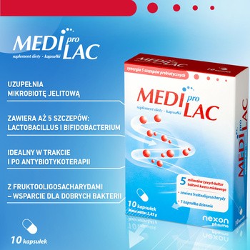 MediproLac, kapsułki, 10 szt.