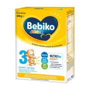 Bebiko Junior 3 NUTRIflor Expert, odżywcza formuła na bazie mleka, powyżej 1. roku życia, proszek, 600 g