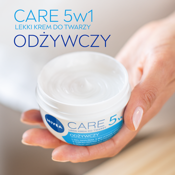 Nivea Care, lekki krem odżywczy do twarzy 5w1, 100 ml