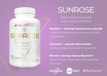 Allnutrition, ALLDEYNN Sunrose, tabletki, 120 szt.