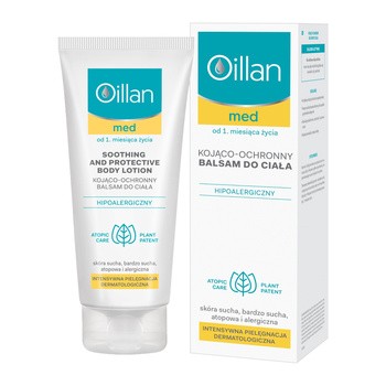 Oillan Med, kojąco-ochronny balsam do ciała, 200 ml