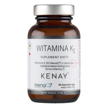 KENAY Witamina K2 Mena Q7, kapsułki, 60 szt.