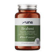 Uns Brahmi + Bioperine (Bacopa Monnieri), kapsułki, 60 szt.
