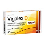 Vigalex D3 2000 j.m. retard, tabletki, 60 szt.