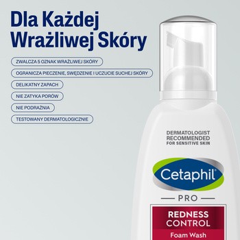 Cetaphil PRO Redness Control, pianka do mycia, 236 ml