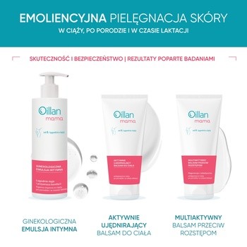 Oillan Mama, ginekologiczna emulsja do higieny intymnej, 200 ml