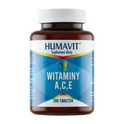 Humavit V Witaminy A, C, E, tabletki, 200 szt.