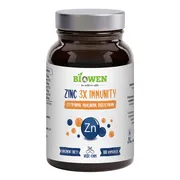 Biowen, Zinc 3X Immunity, kapsułki, 100 szt.