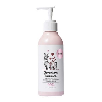 Yope Geranium i Żurawina, naturalny żel do higieny intymnej, 300 ml