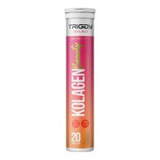 Triggy Kolagen Beauty, tabletki musujące, smak wieloowocowy, 20 szt.