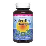 Spirulina Hawajska, 500 mg, kapsułki, 100 szt.