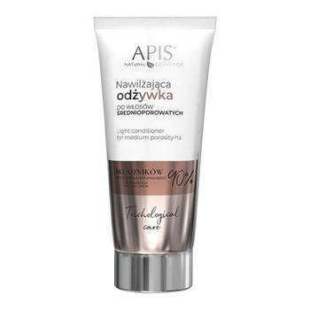 Apis Trichological Care, Nawilżająca odżywka do włosów średnioporowatych, 200ml