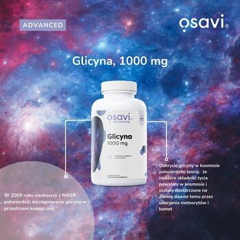 Osavi Glicyna 1000 mg, kapsułki twarde, 120 szt.