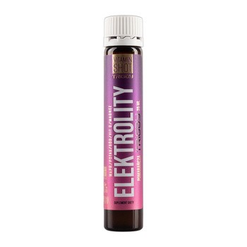 Zestaw 14 x Triggy VitaminShot Elektrolity, płyn w ampułce, smak pomarańczowy, 25 ml