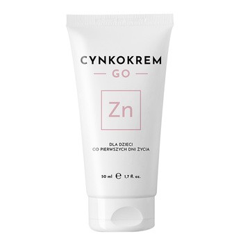 Cynkokrem GO, krem dla dzieci od pierwszch dni życia, 50 ml