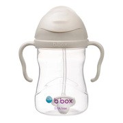 B.box, Bidon ze słomką Latte, 240 ml, 1 szt.