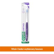 Gum Ortho, szczoteczka do zębów, ortodontyczna, 1 szt.