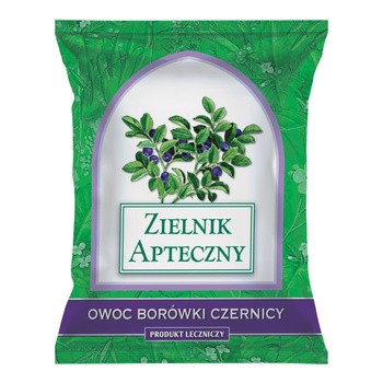 Owoc borówki czernicy, zioło pojedyncze, 50 g (Herbapol Lublin)