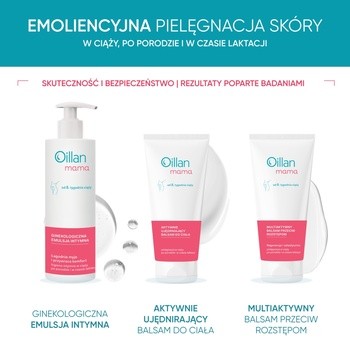 Oillan Mama, multiaktywny balsam przeciw rozstępom, 200 ml