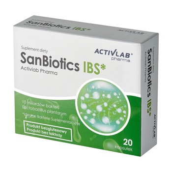 Activlab Pharma SanBiotics IBS, kapsułki, 20 szt.