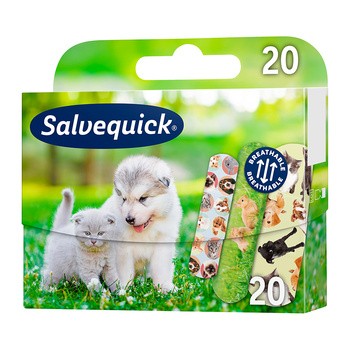Salvequick, plastry, Animal Planet, 20 szt.