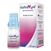 SafloHyal, krople do oczu, 10 ml