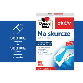 Doppelherz aktiv Na skurcze, tabletki, 30 szt.