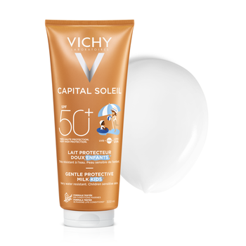 Vichy Capital Soleil, ochronne mleczko dla dzieci SPF 50, 300 ml