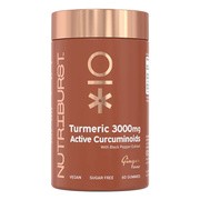 Nutriburst Turmeric 3000 mg, żelki, smak imbirowy, 60 szt.